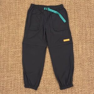 Brain Dead Black Taslan Convertible Trousers